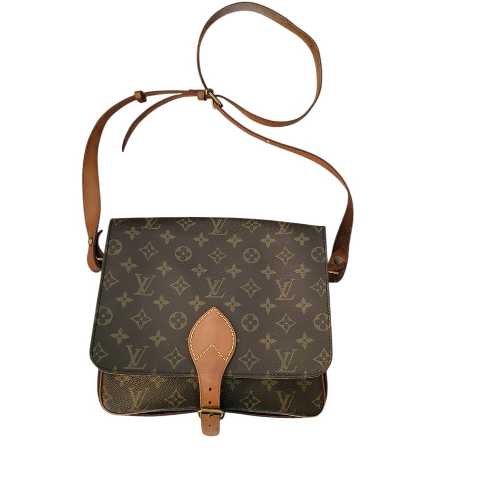 Louis Vuitton Monogram Cartouchiere GM Crossbody Bag